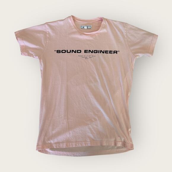 Off-White x Pioneer Sound Engineering T-Shirt - Picture 1 of 4